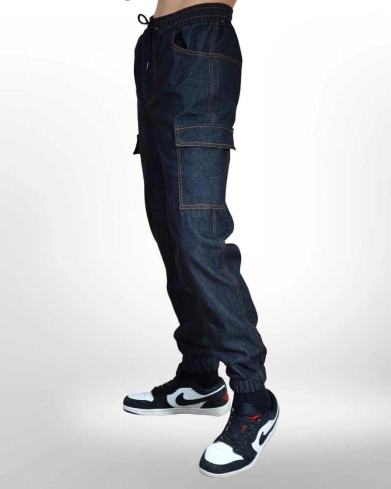 Штани дитячі джогери, джинси на хлопчика 146-152-158-164 від компанії Artiv - Інтернет-магазин - фото 1
