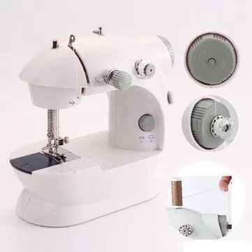 Швейна машина 4в1 спедаллю та адаптером, машинка для шиття від компанії Artiv - Інтернет-магазин - фото 1