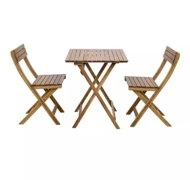 Складний стіл з дерева / садових меблів / стільці для саду / садового крісла від компанії Artiv - Інтернет-магазин - фото 1