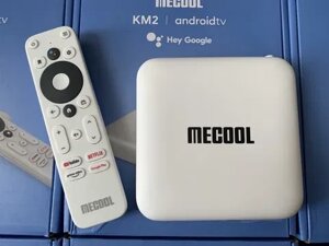 Smart TV Box Приставка Mecool KM2 2/8 Netflix 4K Dolby Audio Android T