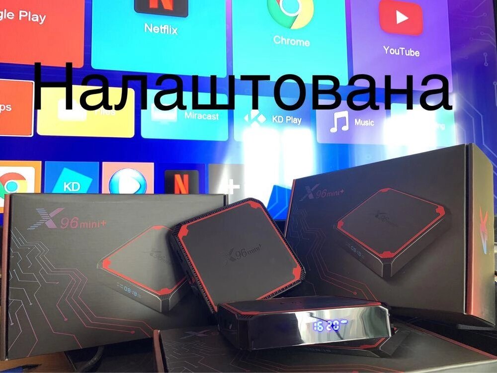 Smart TV НАЛАШТОВАНА X96 Mini Plus 2GB/16г Android 9 СмартТВ Андроїд від компанії Artiv - Інтернет-магазин - фото 1