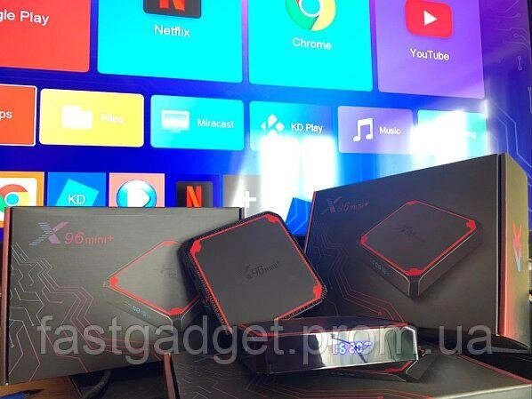 Smart TV X96 Mini Plus 2GB/16г Android 9 Смарт ТВ андроїд приставка від компанії Artiv - Інтернет-магазин - фото 1