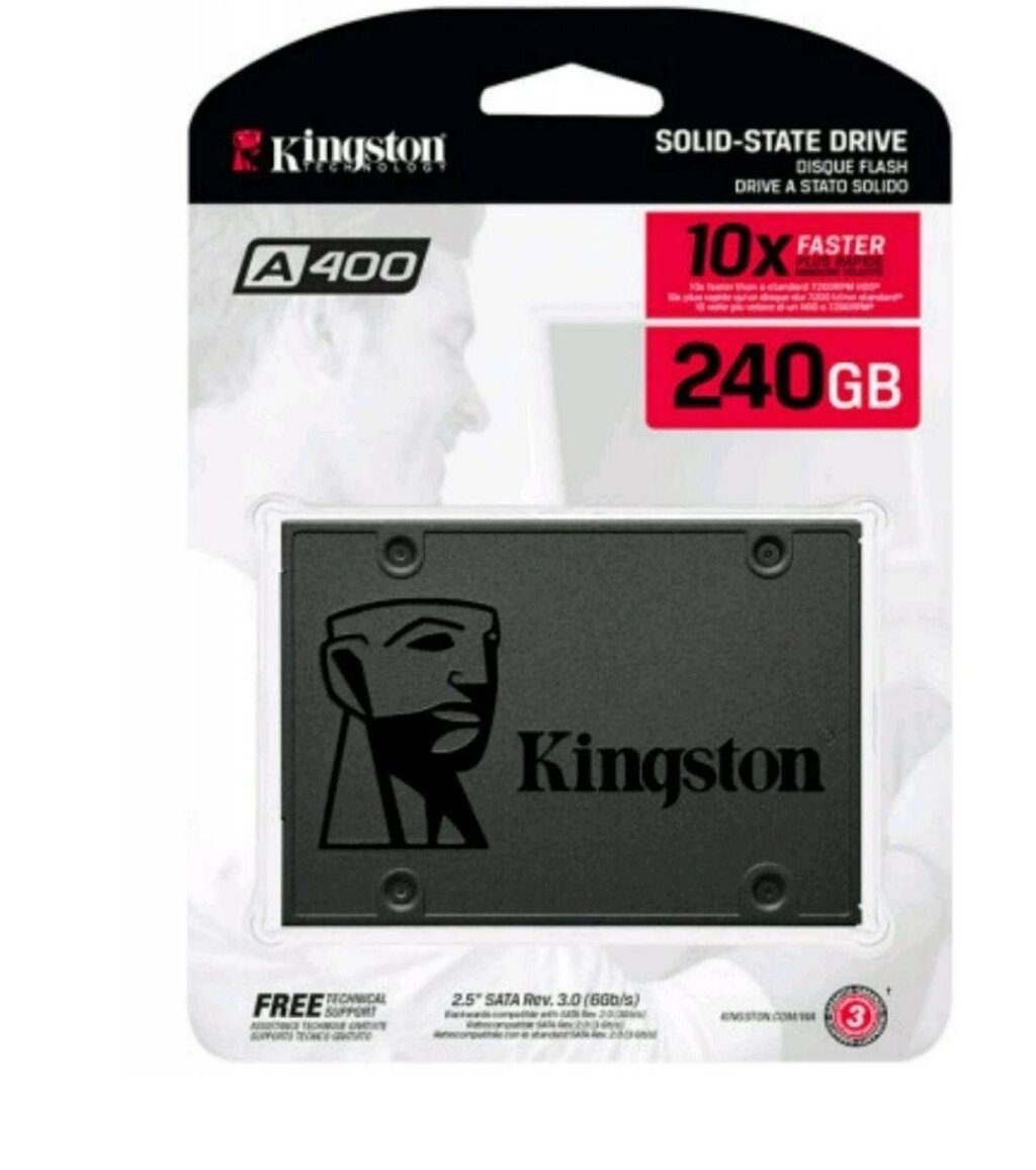 SSD накопичувач Kingston A400 2.5 240GB (SA400S37/240G)(42539) від компанії Artiv - Інтернет-магазин - фото 1