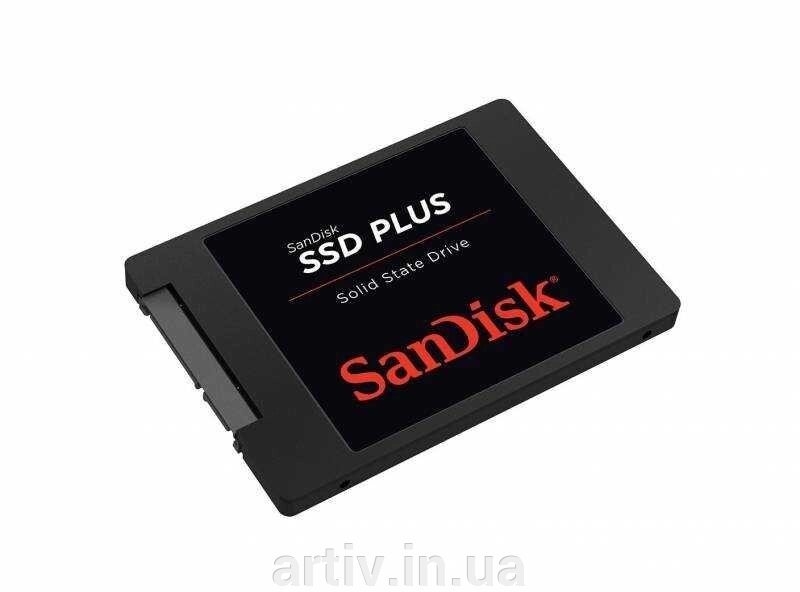 SSD накопичувач SanDisk SSD Plus 240 GB SDSSDA-240G-G26 НОВИЙ! від компанії Artiv - Інтернет-магазин - фото 1
