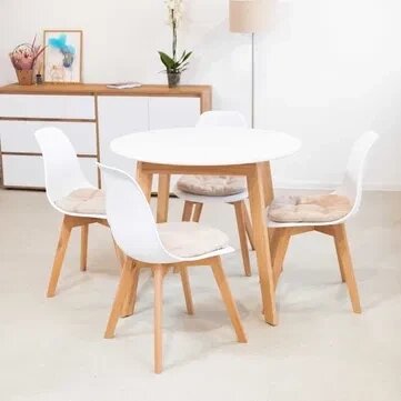 Стіл круглий Gustao 90, круглий кухонний стіл, кухонний стіл від компанії Artiv - Інтернет-магазин - фото 1