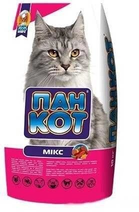Сухий корм для кішок Пан Кіт Мікс 10кг від компанії Artiv - Інтернет-магазин - фото 1