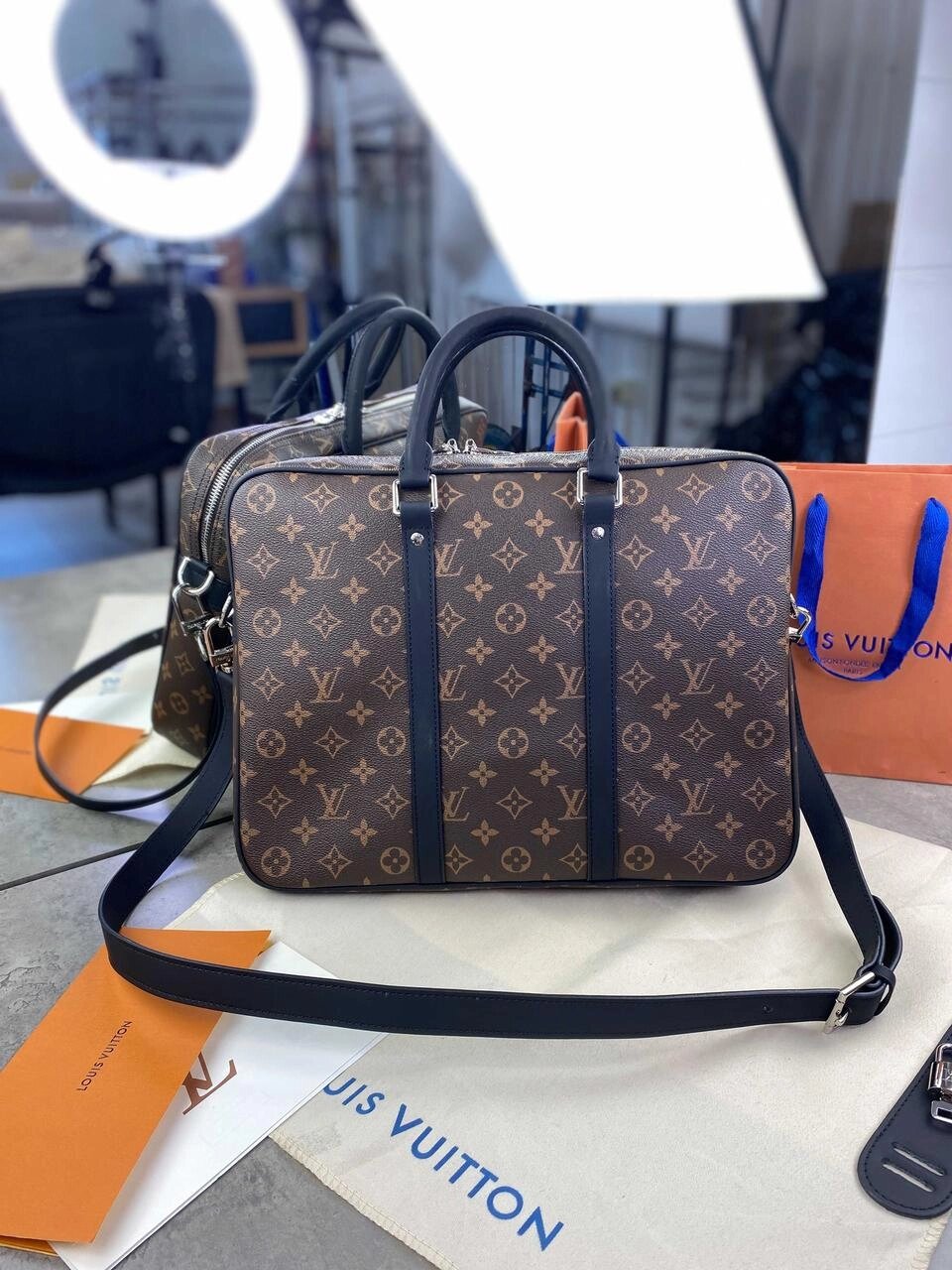 Сумка для ноутбука Louis Vuitton офісна сумка Луї Віттон662 від компанії Artiv - Інтернет-магазин - фото 1