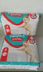 СУПЕР ЦІНА 135 шт. Підгузки-трусики Pampers Pants Розмір 4 9-15 кг