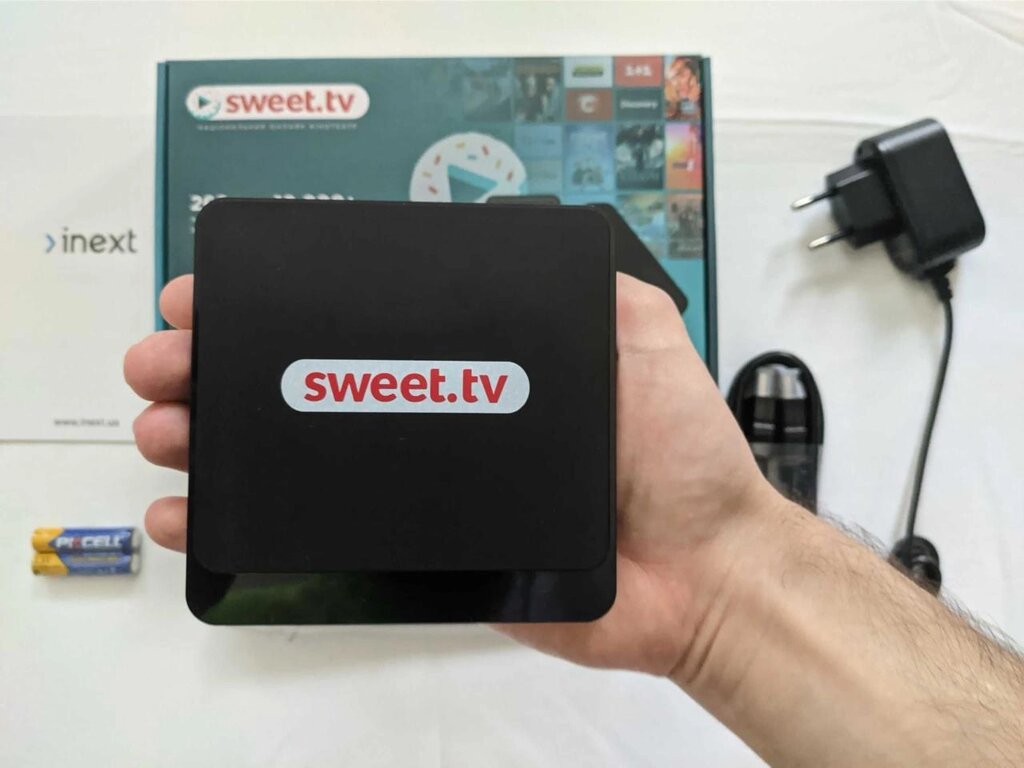 SWEET. TV Приставка Смарт ТВ iNext Ultra HD Max Т2 від компанії Artiv - Інтернет-магазин - фото 1