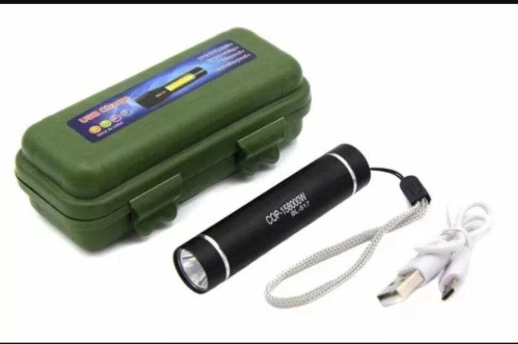 Тактичний надпотужний світлодіодний ручний акумуляторний ліхтар Bail від компанії Artiv - Інтернет-магазин - фото 1