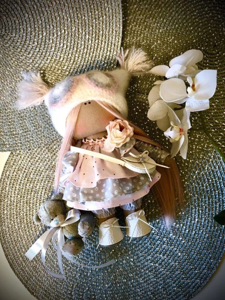 Текстильна лялька, подарунок, лялька на замовлення від компанії Artiv - Інтернет-магазин - фото 1
