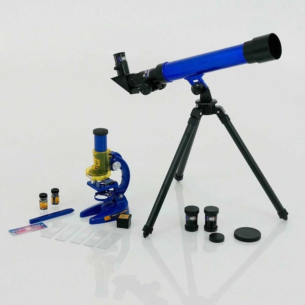Телескоп 20х-30х-40х збільшення + мікроскоп 300Х, 600Х та 1200Х від компанії Artiv - Інтернет-магазин - фото 1