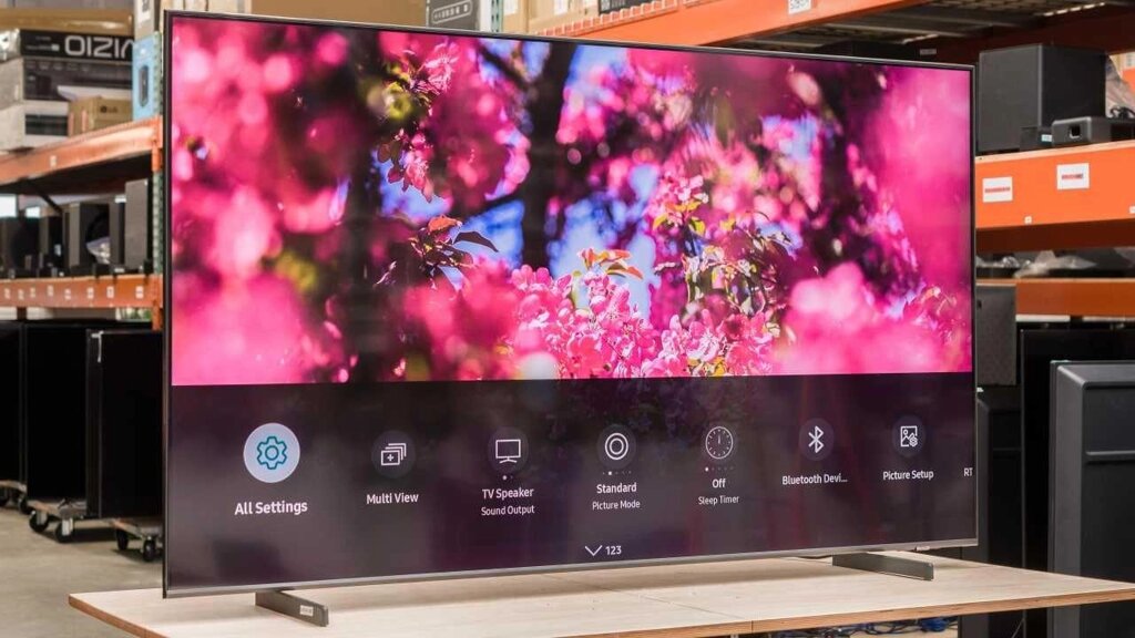 Телевізор Samsung QE55Q60C QLED 4k Smart tv Tizen гарантія 12 міс від компанії Artiv - Інтернет-магазин - фото 1