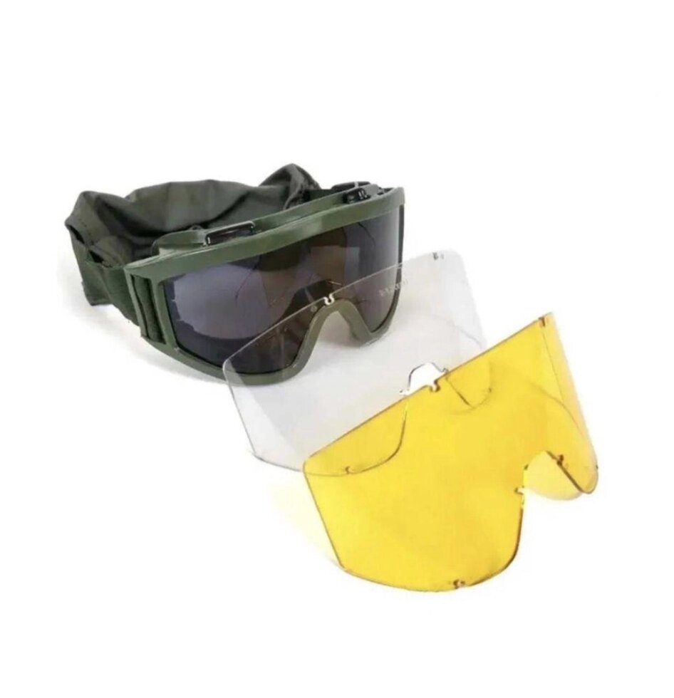 Точка маски тактичні окуляри зі змінними лінзами від компанії Artiv - Інтернет-магазин - фото 1
