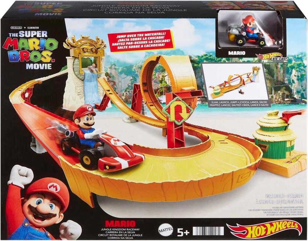 Трек Hot Wheels Super Mario Гоночна траса Конга Супер Маріо від компанії Artiv - Інтернет-магазин - фото 1