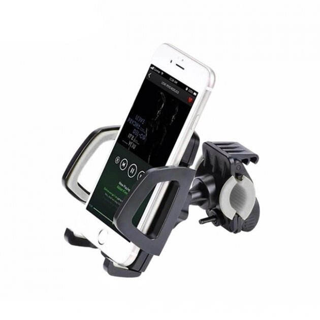 Тримач для телефону на велосипед Hoco CA14 Чорно сірий від компанії Artiv - Інтернет-магазин - фото 1
