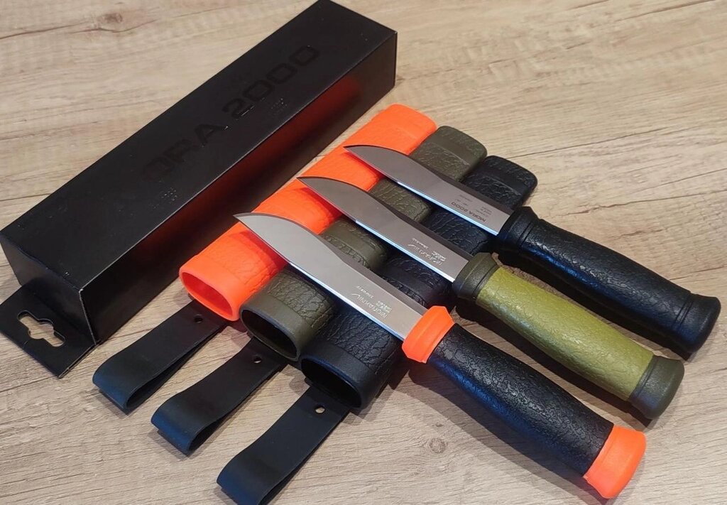 Туристичний ніж Morakniv Outdoor 2000 mora неіржавка сталь helikon tex від компанії Artiv - Інтернет-магазин - фото 1