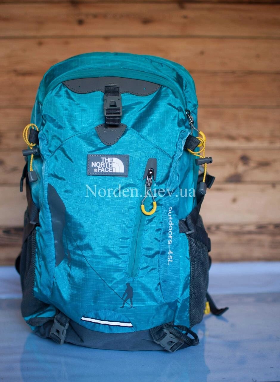 Туристичний рюкзак The North Face 7910 Бірюзовий Жіночий від компанії Artiv - Інтернет-магазин - фото 1