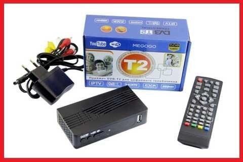 Тюнер Т2 DVB-T2 MEGOGO T2-169 для прийому цифрового телебачення від компанії Artiv - Інтернет-магазин - фото 1