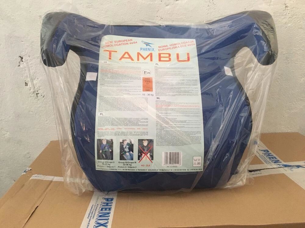 У присутності бустерного пластику Tambu Польща автокрісло 15-36 кг Opt та Retail від компанії Artiv - Інтернет-магазин - фото 1