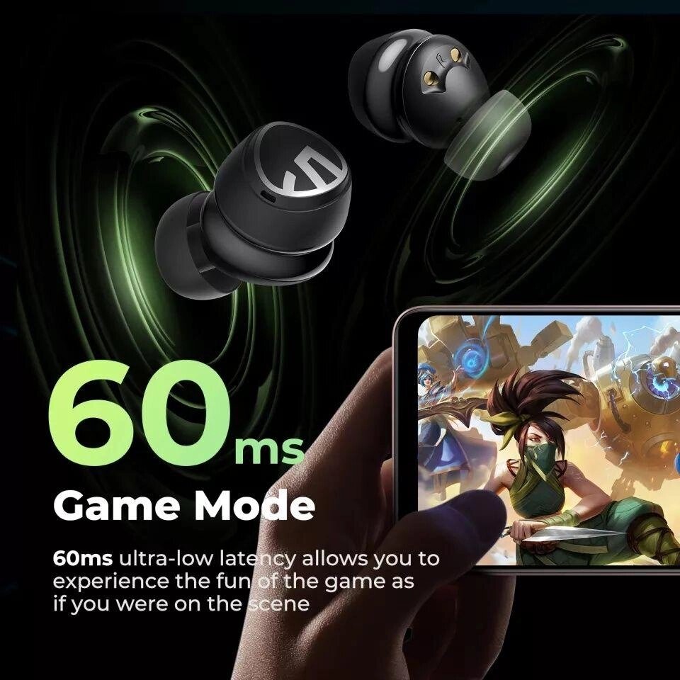 Ультракруті Soundpeats Mini Pro бездротові навушники tws від компанії Artiv - Інтернет-магазин - фото 1