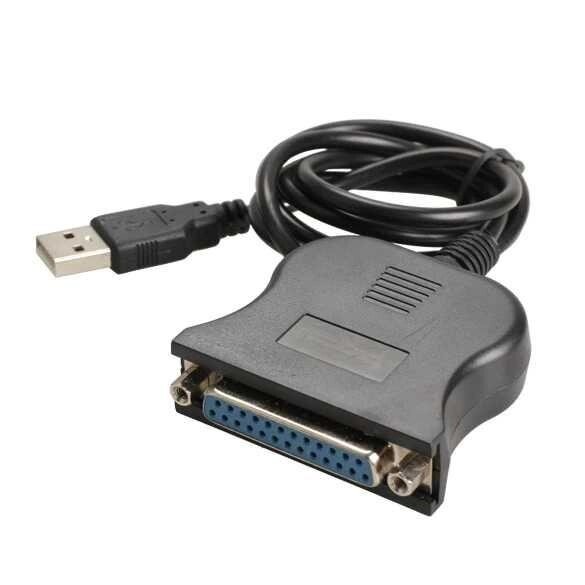 USB LPT кабель DB 25 для під'єднання ЧПК або принтера IEEE 1284-A від компанії Artiv - Інтернет-магазин - фото 1