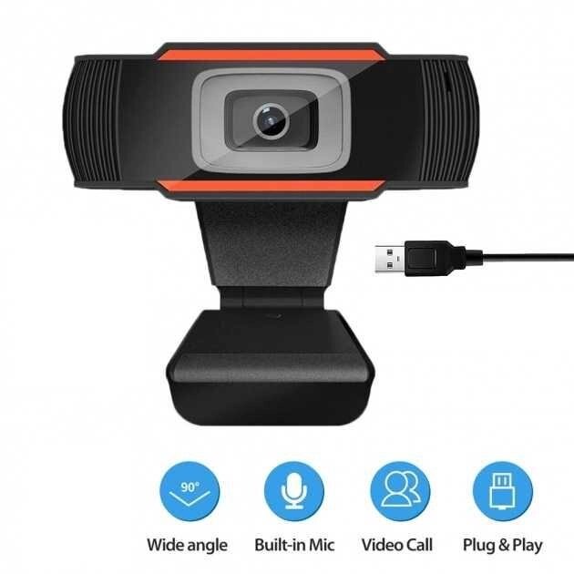 Вебкамера з гарнітурою F37, Web camera з мікрофоном, web камера від компанії Artiv - Інтернет-магазин - фото 1