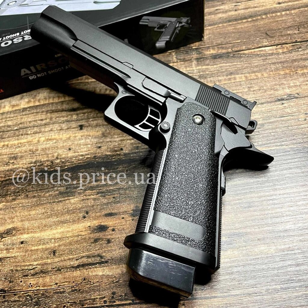 ВЕЛИКИЙ дитячий металевий пістолет Colt на пульках / Детский пистолет від компанії Artiv - Інтернет-магазин - фото 1