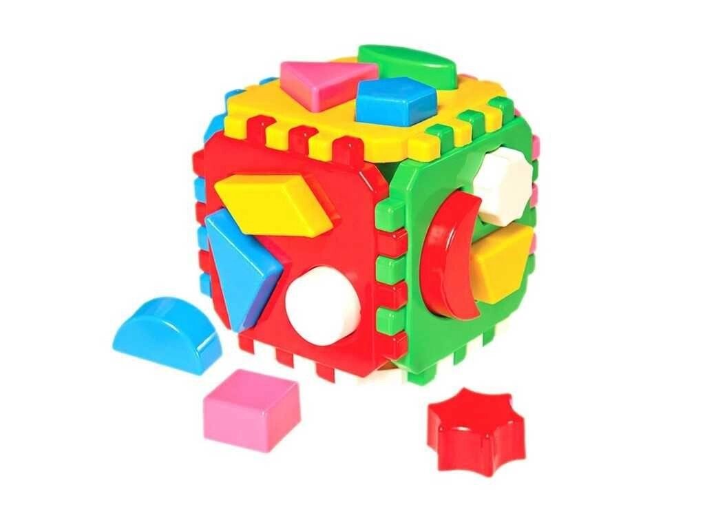 Великий логічний куб Розумний малюк Техня 0458, купівля Технок 0458, сортер від компанії Artiv - Інтернет-магазин - фото 1