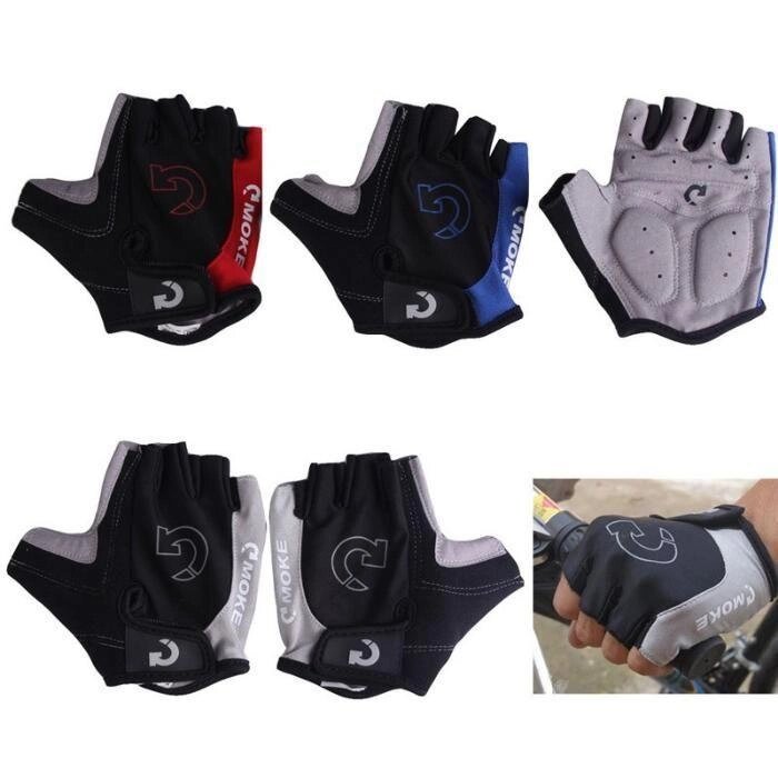 Вело рукавички, безпалі рукавички, рукавички, нові від компанії Artiv - Інтернет-магазин - фото 1