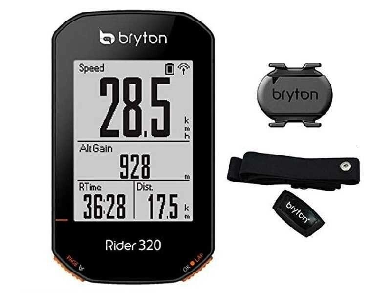 Велокомпютер BRYTON RIDER 320T GPS з каденсією та пульсом від компанії Artiv - Інтернет-магазин - фото 1