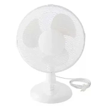 Вентилятор настільний GoodHome білий Настільний вентилятор 23 см від компанії Artiv - Інтернет-магазин - фото 1