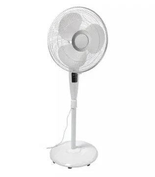 Вентилятор з панеллю на білому вентиляторі Goodhome з пультом дистанційного керування від компанії Artiv - Інтернет-магазин - фото 1
