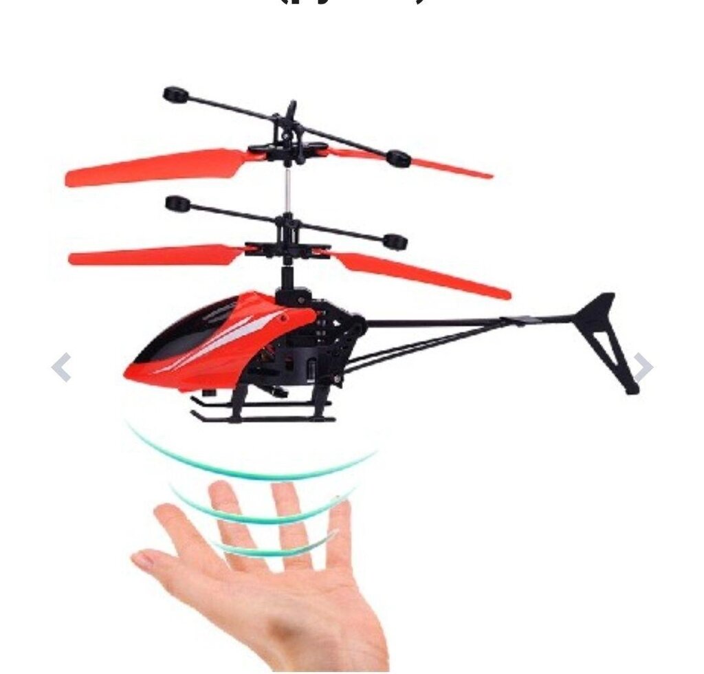 Вертоліт ротоліт на радіокеруванні від руки подарунок хлопчику дроп від компанії Artiv - Інтернет-магазин - фото 1