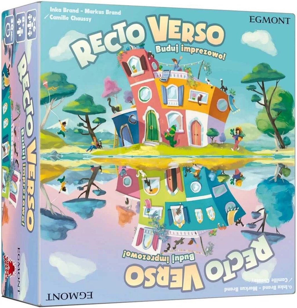 Весела, розвивальна гра Навпаки, Recto Verso PL від компанії Artiv - Інтернет-магазин - фото 1