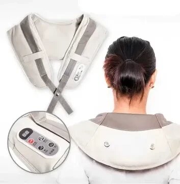 Вібраційно-ударний масажер для плечей та тіла Cervical Massage Shawls від компанії Artiv - Інтернет-магазин - фото 1