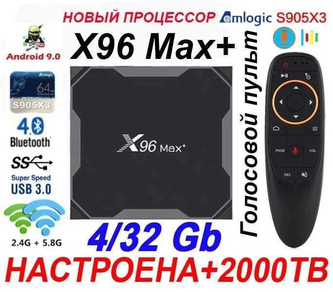 [ВІДЕО Інструкція] X96 MAX+ PLUS 4ГБ/32ГБ Смарт ТВ Приставка S905X3 Т2 від компанії Artiv - Інтернет-магазин - фото 1