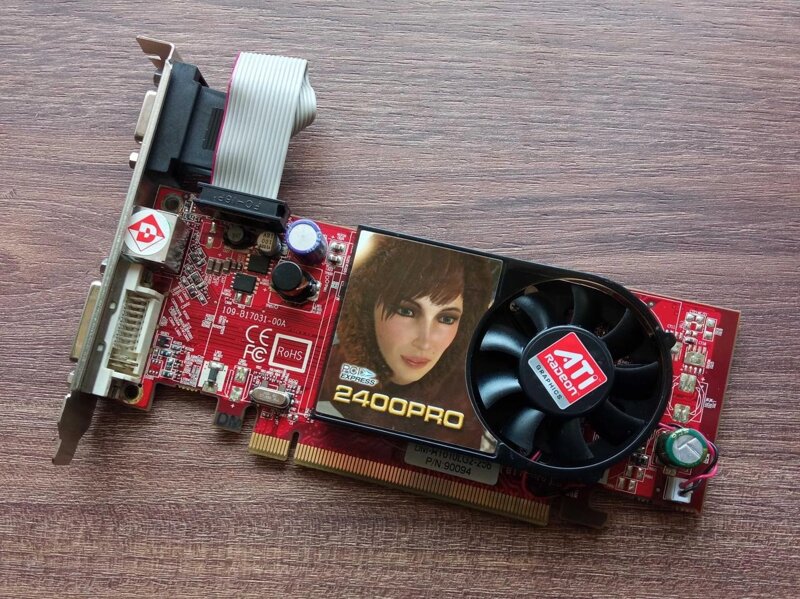 Подойдет mb. ATI Radeon 2400 Pro. T600 видеокарта.