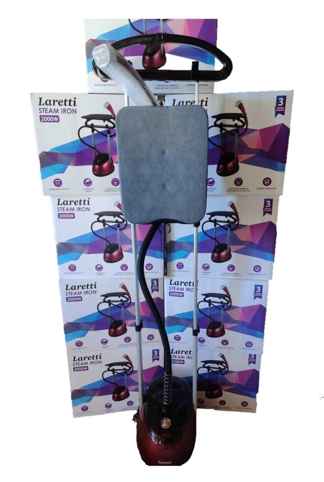 Відпарювач (парова праска) Laretti LR-CC 8324 від компанії Artiv - Інтернет-магазин - фото 1
