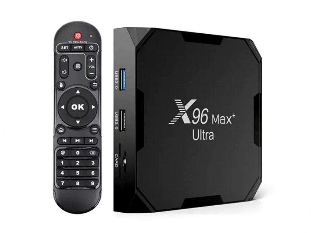 X96 Max+ Ultra S905X4 4GB/32GB (47383) від компанії Artiv - Інтернет-магазин - фото 1
