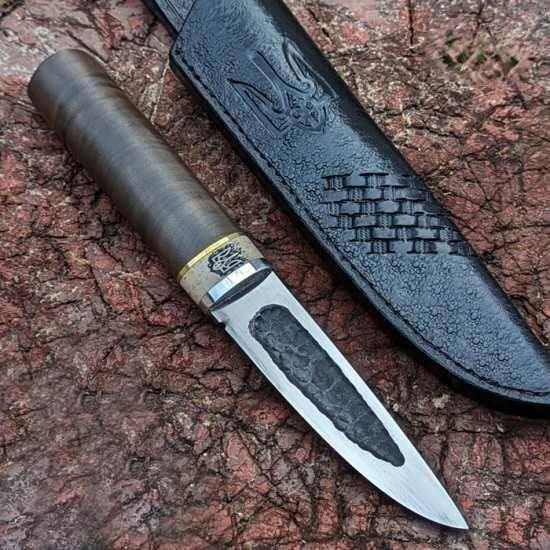 Якутський ніж ковань (сталь Х12Ф1), якутський ніж ручний кований від компанії Artiv - Інтернет-магазин - фото 1