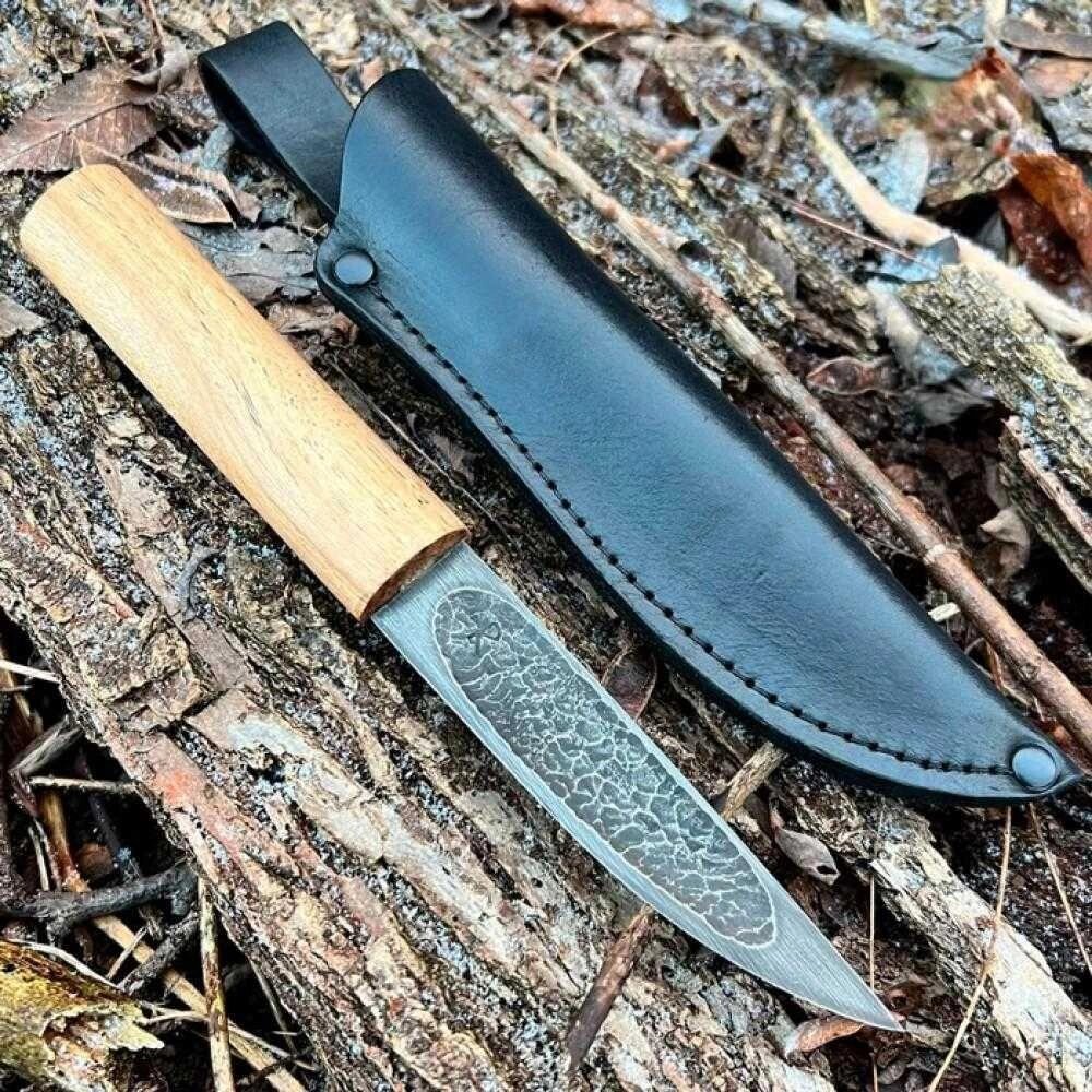 Якутський ніж зі сталі ШХ15 (ручна робота), якут, якутский нож від компанії Artiv - Інтернет-магазин - фото 1
