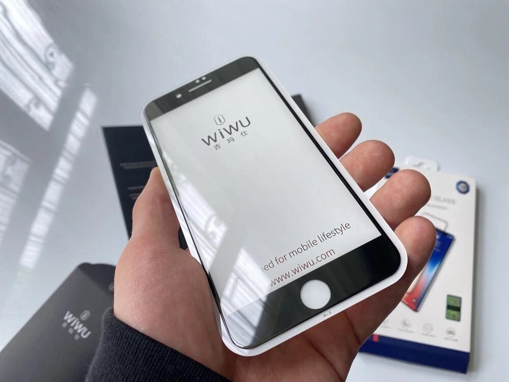 Захисне скло WIWU на iPhone 7/8/SE 2/SE 3 (2022) Захисне скло Айфон від компанії Artiv - Інтернет-магазин - фото 1