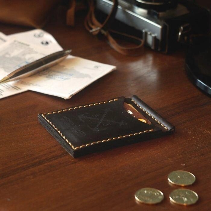 Затискач для грошей/купюр AS — Компактний гаманець + Подарунок браслет від компанії Artiv - Інтернет-магазин - фото 1