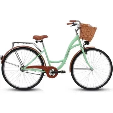 Жіночий велосипед GOETZE 28 eco, кошик у подарунок! від компанії Artiv - Інтернет-магазин - фото 1