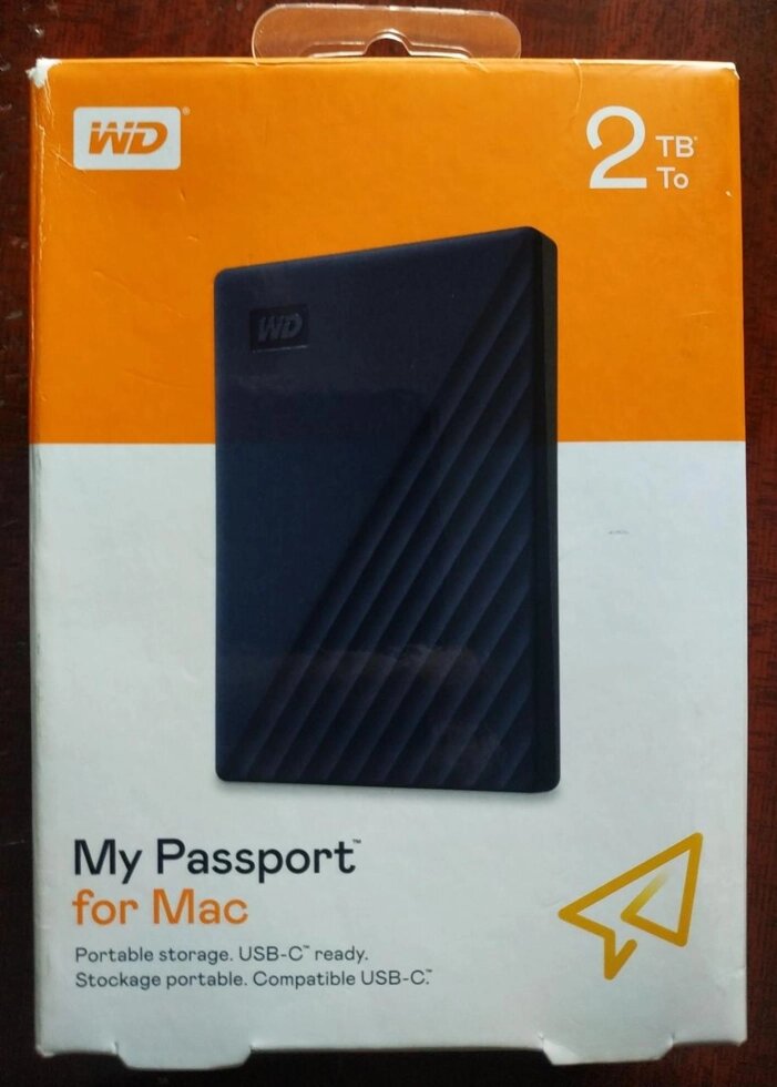 Зовнішній жорсткий диск 2TB WD My Passport новий від компанії Artiv - Інтернет-магазин - фото 1