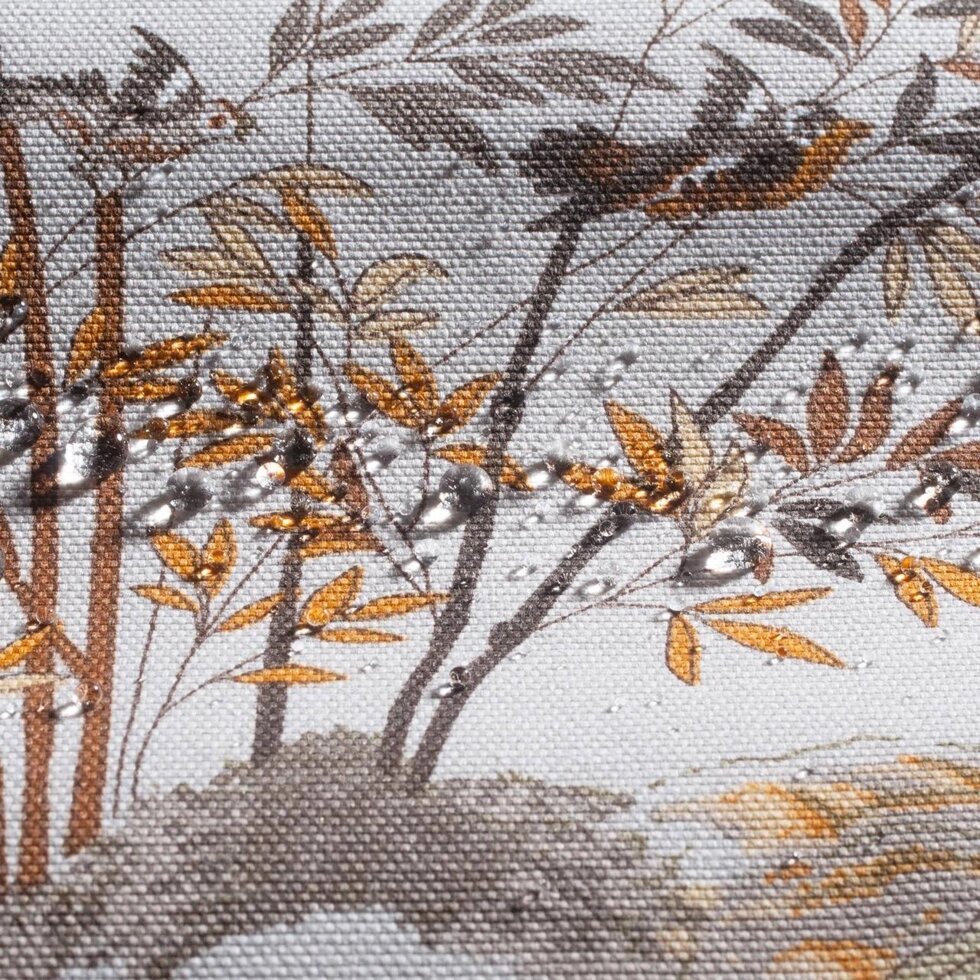 Декоративна тканина райський сад золотий 20367v8 180см ##от компании## Салон штор Arsian Textile - ##фото## 1