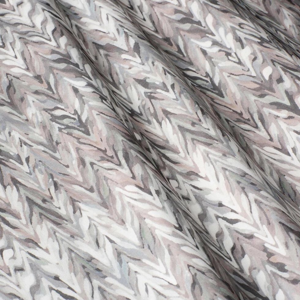 Декоративные ткани для штор с серым абстрактным узором від компанії Салон штор Arsian Textile - фото 1
