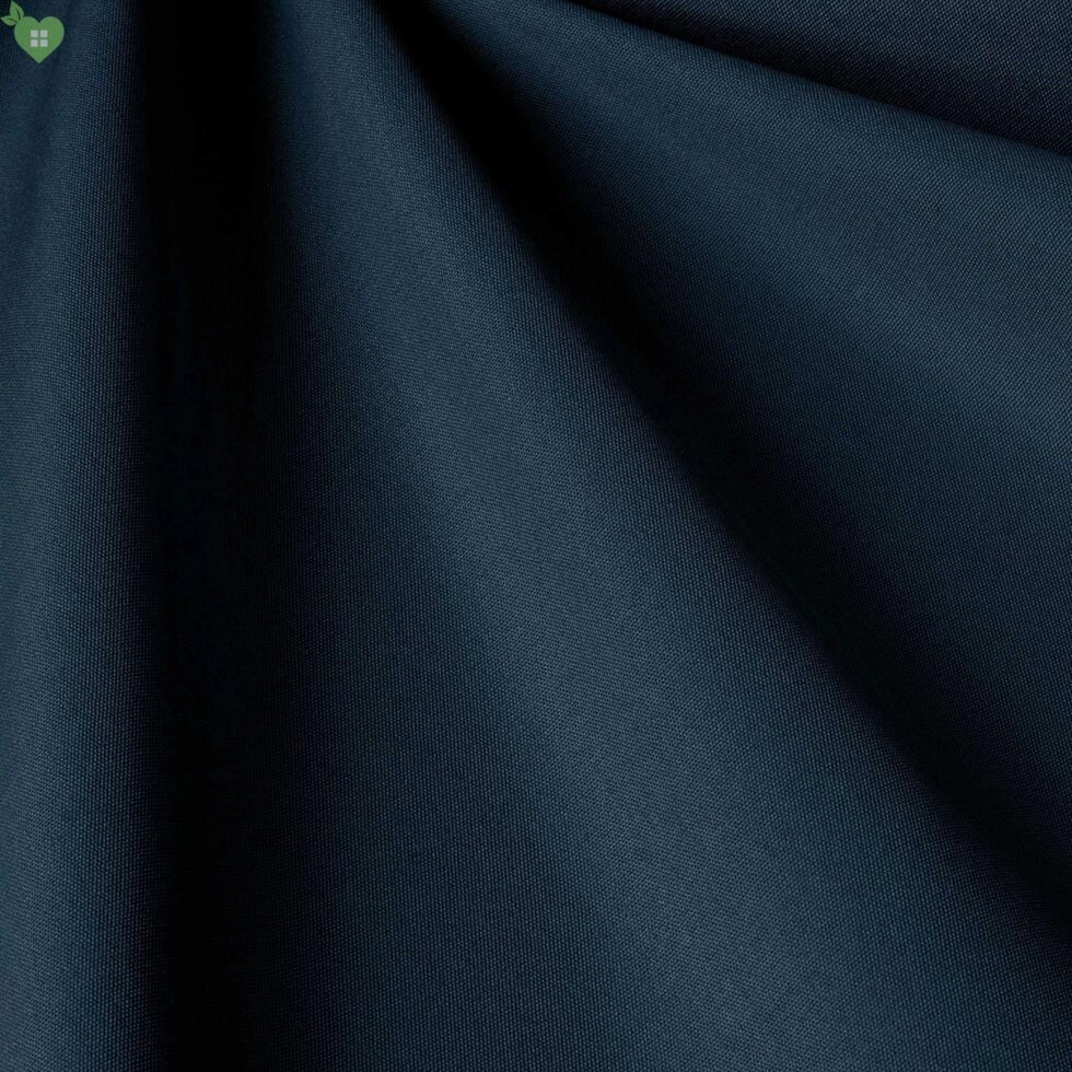 Однотонна вулична тканину темно-синя акрилова для штор в альтанку 83419v23 від компанії Салон штор Arsian Textile - фото 1