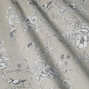 Декоративна тканина квіти сакура бежеві Туреччина 87992v5 в Хмельницкой области от компании Салон штор Arsian Textile